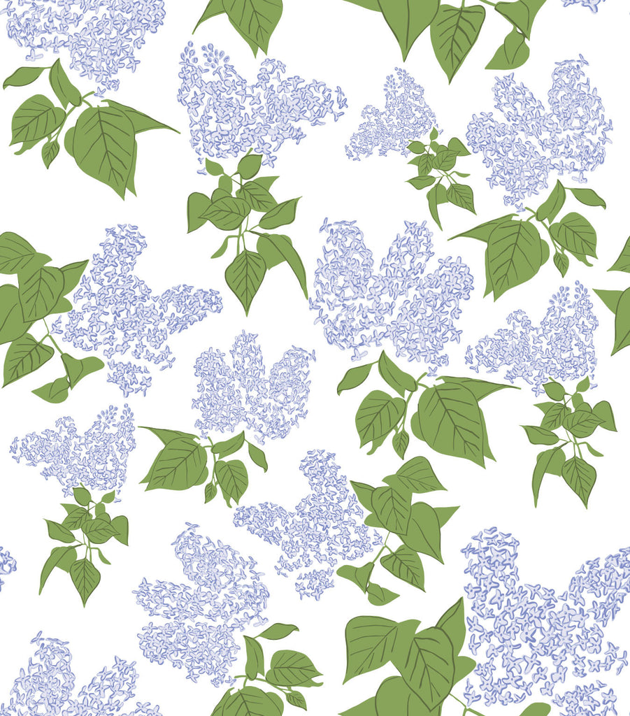 Lilac Purple Wallpaper - WYNIL by NumerArt Wallpaper and Art